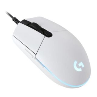 MOUSE USB OPTICAL G203/WHITE 910-005797 LOGITECH