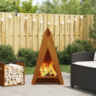Tulease Pyramid Must 58x36x100 cm Teras
