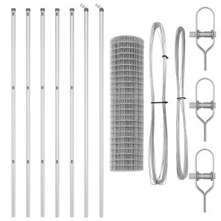 Euro Aed 7 Postiga 1,2x10 m Galvaniseeritud Teras