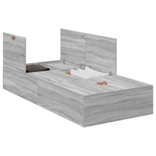 Hoiustav voodi raam Hall Sonoma 80x200 cm
