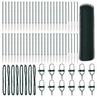 Kuusnurkne Aed Roheline 1x100 m Teras