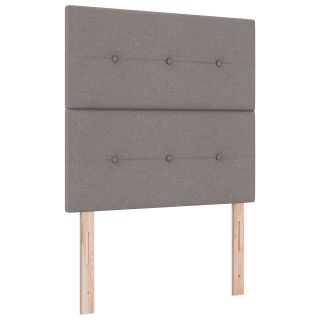 Peatoed Raudtee Nööpide Tufted Taupe 90 cm Kangas