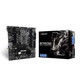 Mainboard|BIOSTAR|Intel B760 Express|LGA1700|Micro-ATX|Memory DDR5|Memory slots 2|1xPCI-Express 3.0 1x|1xPCI-Express 4.0 16x|2xM.2|1x15pin D-sub|1xDVI-D|1xHDMI|4xUSB 2.0|2xUSB 3.2|1xPS/2|1xRJ45|3xAudio port|B760MX2-E
