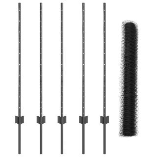 Aedai postid 10 tk U-kanal Hall 100 cm Teras