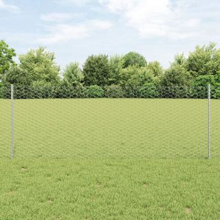 aiapostid 11 tk U-kanal 80 cm galvaniseeritud teras,kuusnurkne aed 0.8x25 m galvaniseeritud teras