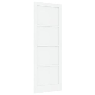 siseuks ORKDAL Valge 83x232x4 cm Massiivne Puit
