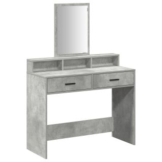 Meigilaud Sahtlitega Betoonhall 100x41x140 cm