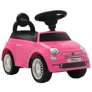 Fiat 500 розовый автомобиль для езды