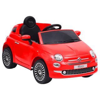 электромобиль Fiat 500 красный