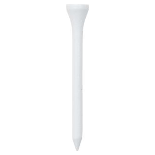 golfi avalöögitikud 1000 tk, valge, 54 mm, bambus