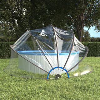 basseinikuppel, ümar, 467 x 234 cm, PVC