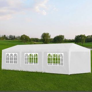 peotelk 3 x 9 m, valge