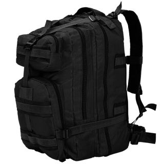 armeestiilis seljakott 50 l, must