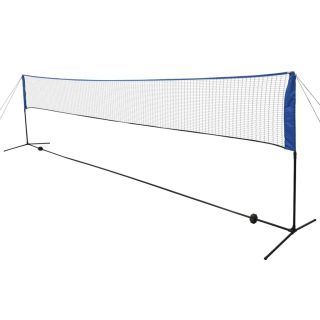 sulgpallivõrk sulgpallidega 600 x 155 cm