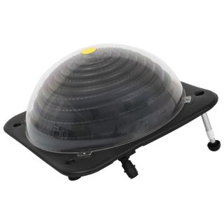 солнечный нагреватель для бассейна 75x75x36 см HDPE алюминий