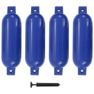 paadi kaitseraud 4 tk, sinine, 51 x 14 cm, PVC
