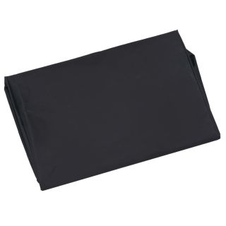 aiakäru vooder, must, 81x41x40 cm, kangast