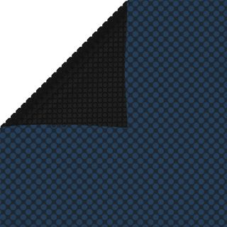 Плавающая круглая пленка для бассейна из полиэтилена, 450x220 см, черно-синяя