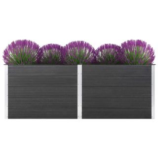aia taimelava 250 x 100 x 91 cm, puidu-plasti segu, hall