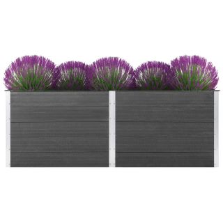aia taimelava 250 x 50 x 91 cm, puidu-plasti segu, hall