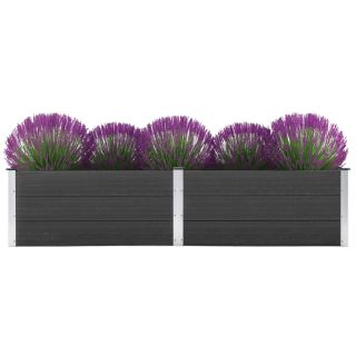 aia taimelava 250 x 100 x 54 cm, puidu-plasti segu, hall