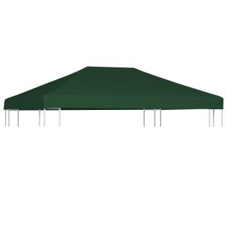 varjualuse katus 310 g/m² 4 x 3 m, roheline