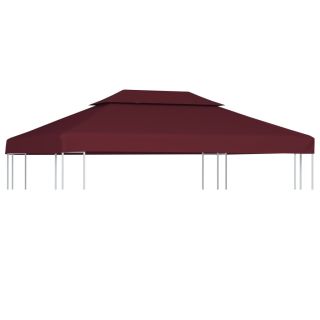 kahekordne varjualuse katus 310 g/m² 4 x 3 m, bordoo
