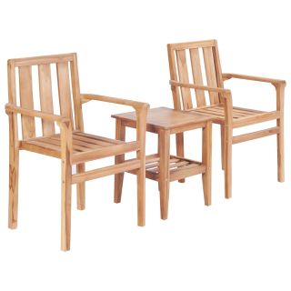 3-osaline bistrookomplekt, tiikpuu
