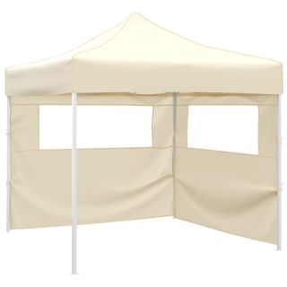 kokkupandav telk 2 seinaga, 3 x 3 m, kreemjas