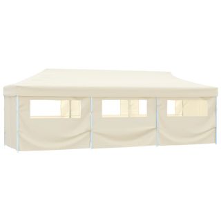 kokkupandav pop-up peotelk 8 külgseinaga, 3 x 9 cm, kreemjas