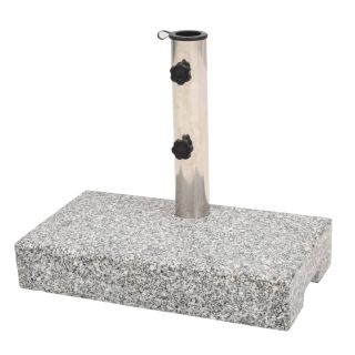 ristkülikukujuline päevavarju alus, graniidist, 25 kg