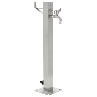veekraan aeda, roostevaba teras, kandiline, 65 cm