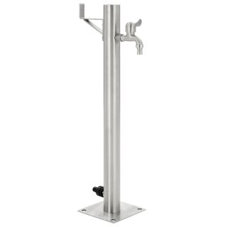veekraan aeda, roostevaba teras, ümar, 65 cm