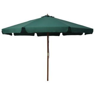 päikesevari puust postiga 330 cm, roheline