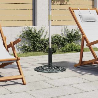 päikesevarju alus, roheline, 9 kg 40 cm, malm
