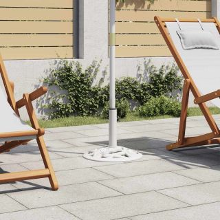 päikesevarju alus, valge, 9 kg 40 cm, malm