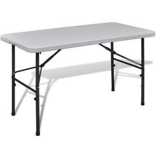kokkupandav aialaud 122 cm HDPE valge