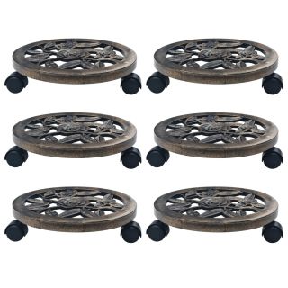 ratastel taimealus 6 tk, pronks, 30 cm, plast