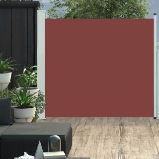 выдвижная боковая стенка патио, 170 x 300 см, коричневая