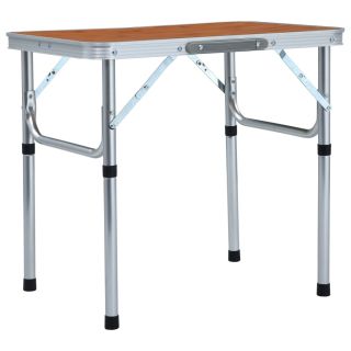 складной походный стол, алюминий 60 x 45 см