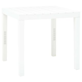 aialaud valge, 78 x 78 x 72 cm, plast