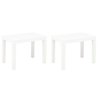 aiapingid 2 tk, valge, plastist