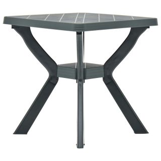 bistroolaud, roheline, 70 x 70 x 72 cm plast