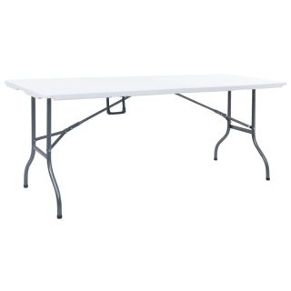kokkupandav aialaud, valge, 180 x 72 x 72 cm HDPE