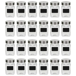 säilituspurgid kleepsuga, 24 tk, 300 ml