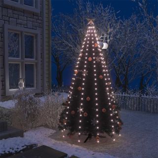 Елочные огни, сетка, 250 светодиодов, 250 см