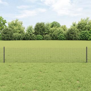Keermestatud traafi aiapiire koos 22 U postidega Hall 0.4x50 m teras