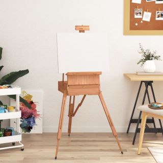 molbert, 81 x 121 x 173 cm, pöökpuu