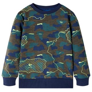 Детская толстовка, тёмный хаки, 92