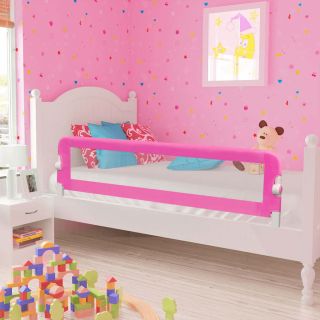 Бортик для детской кроватки 150 x 42 см, розовый